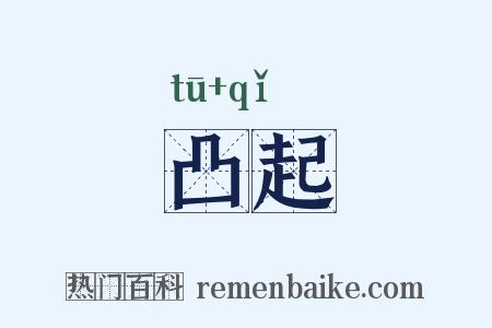 凸起是什么意思的图片